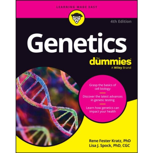 Genetics For Dummies by Lisa Spock Paperback Book