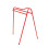 (One Size, Red) Ezi-Kit Collapsible Saddle Stand 1