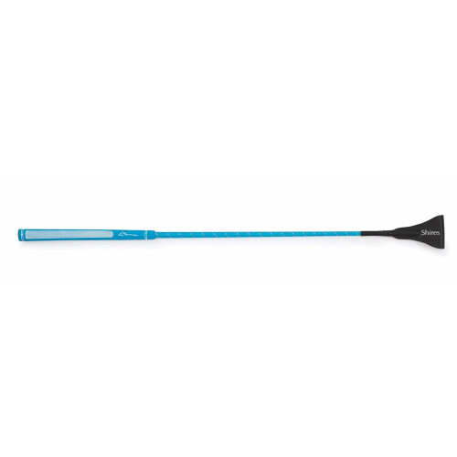 (26in, Blue) Shires Rainbow Horse Riding Whip
