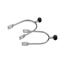 Shires Womens/Ladies Plastic Roller Ball Spurs