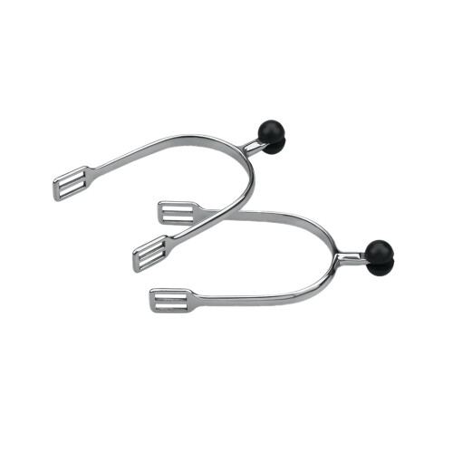 Shires Womens/Ladies Plastic Roller Ball Spurs