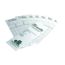 Henselite Bowls Score Cards (Pack of 100)
