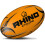 (5, Fluorescent Orange) Rhino Cyclone Rugby Ball 4