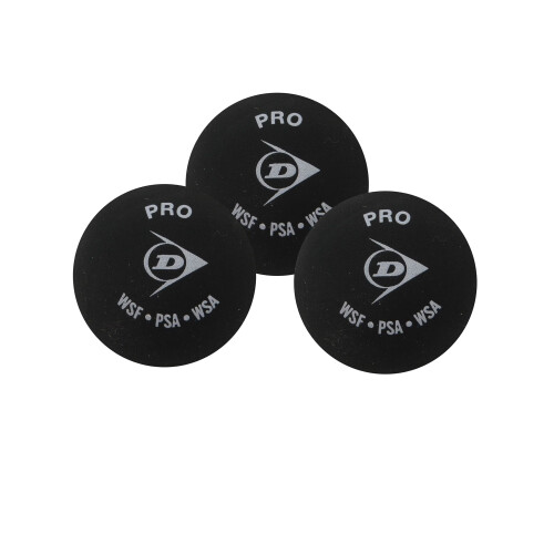 Dunlop Dunlop Pro Squash Balls (Pack Of 3) 2