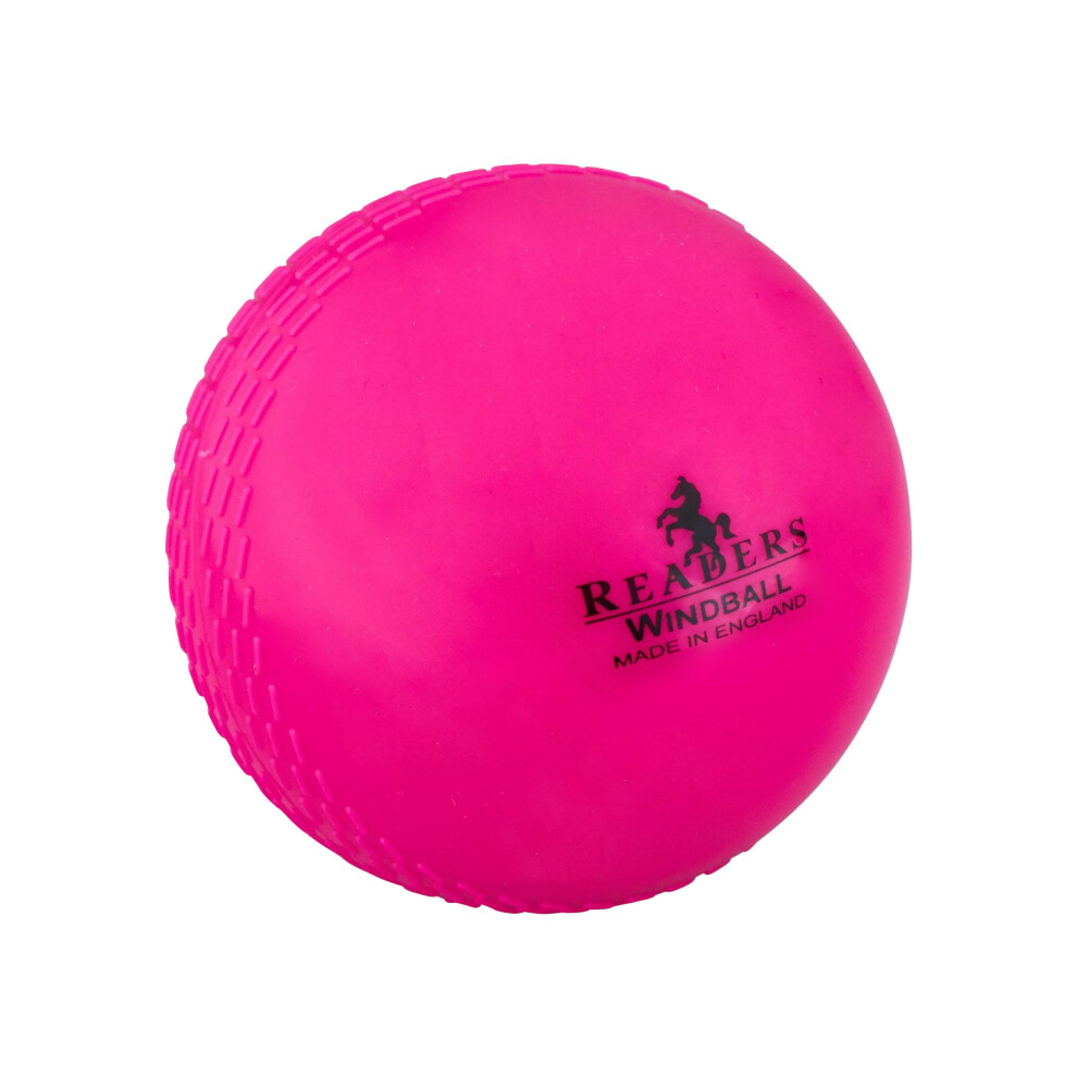 Readers (One Size, ) Windball Cricket Ball Pink