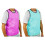 (2-3 Years, Pink/Sky Blue) Precision Childrens/Kids Reversible Mesh Training Bib 2