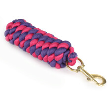 (One Size, Pink/Purple) Shires Wessex Horse Leadrope