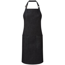 (One Size, Indigo Denim) Premier Organic Cotton Full Apron