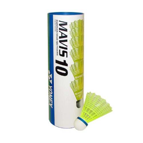 Yonex (One Size, Yellow) Yonex Mavis 10 Shuttlecock (Pack of 6) 2