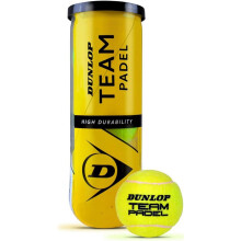 Dunlop-Slazenger Team Padel Tennis Balls (Pack of 3)