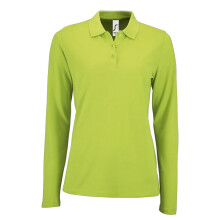 SOLS Womens/Ladies Perfect Pique Long-Sleeved Polo Shirt