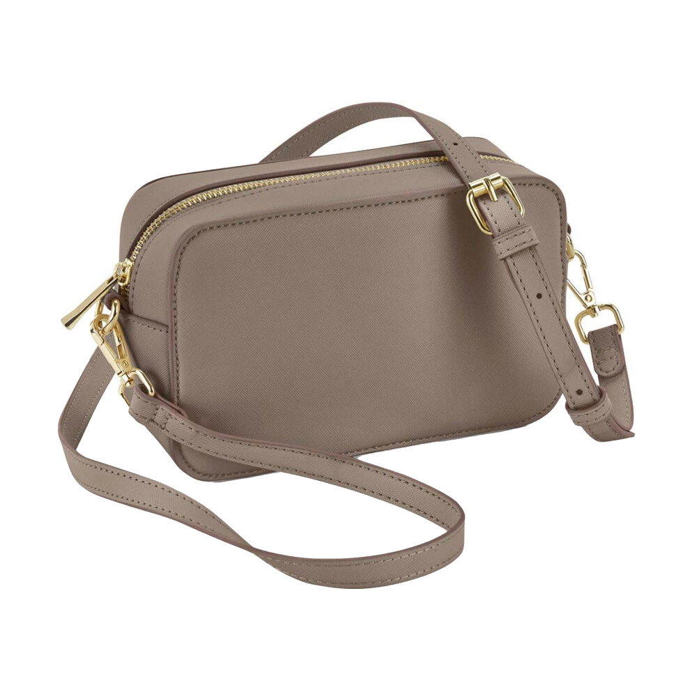 Bagbase (One Size, Taupe) Boutique Crossbody Bag