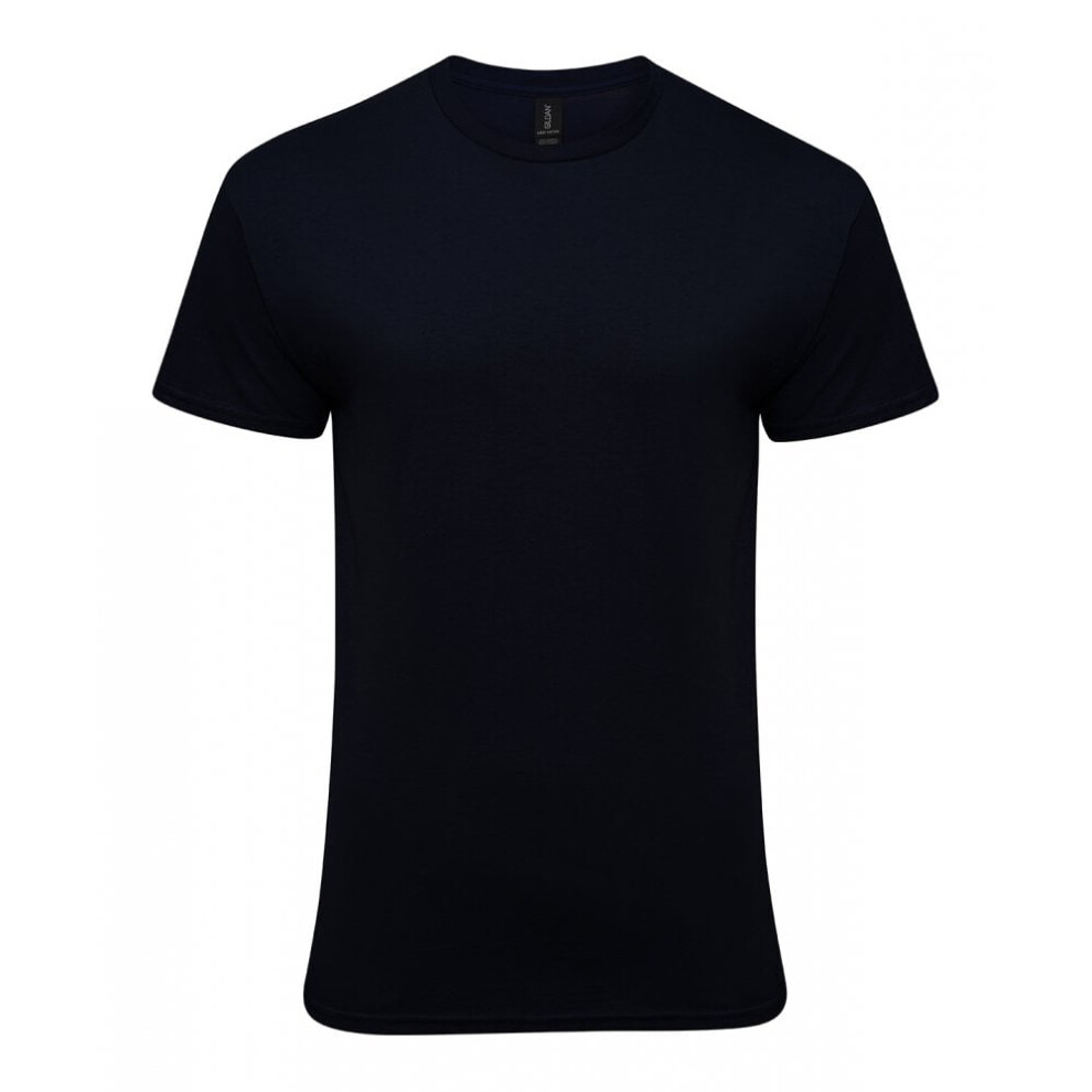 Gildan (Xxl, ) Unisex Adult Cotton Lightweight T-Shirt Black