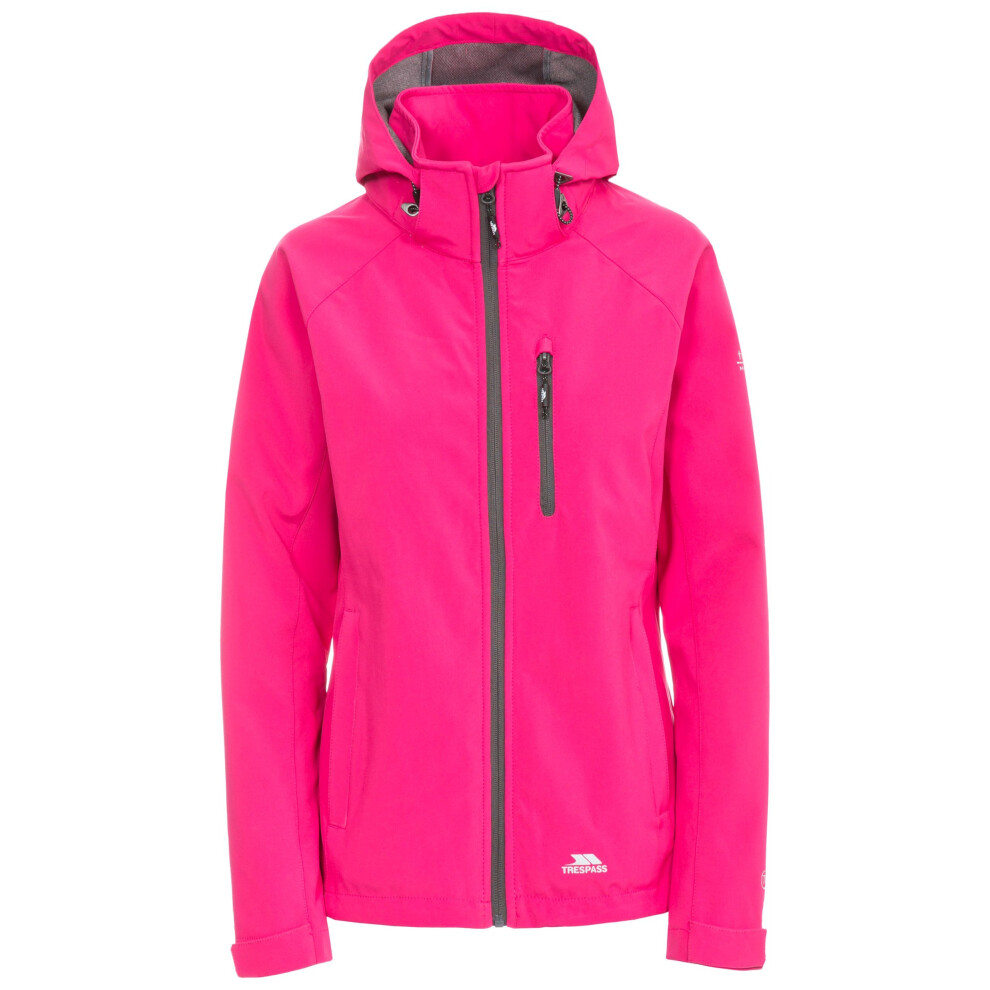 Trespass (Xxs, Lady) Womens/Ladies Lorina Waterproof Softshell Jacket Pink