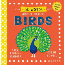 50 Words About Nature Birds by Tara PegleyStanger Hardcover Book