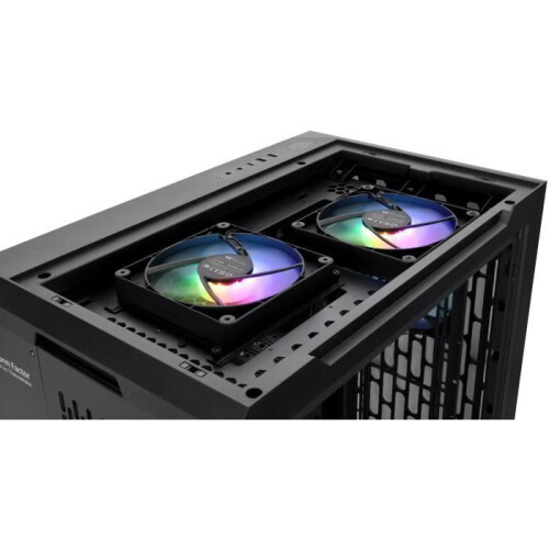 PC-Gehäuse ohne Netzteil - THERMALTAKE CTE C700 TG ARGB (Schwarz) - Mid Tower - E-ATX-Format 2
