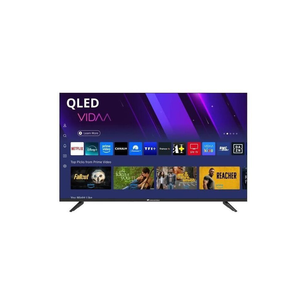 Continental Edison Tv Qled - Celed43svqld25b6 - 43'' (109 Cm) - Uhd 4K 3840X2160 - Smart Vidaa - 3Xhdmi - 2Xusb
