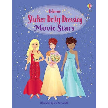 Sticker Dolly Dressing Movie Stars by Fiona Watt Paperback Book