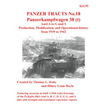 Panzer Tracts No.18 Panzerkampfwagen 38t by Hilary Doyle Paperback Boo