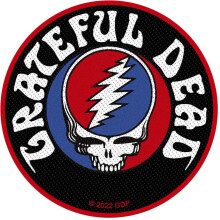 Grateful Dead Steal Your Face Circle Patch