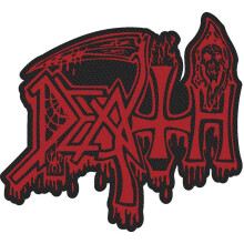 Death Logo Cut Out Patch