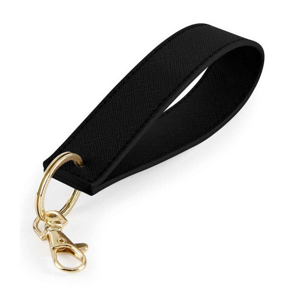 Bagbase (One Size, ) Boutique Wristlet Keyring Black