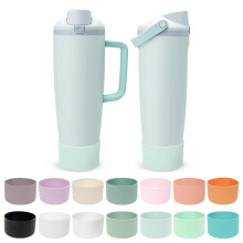 Stivale in Silicone Kaitiaki per Bottiglie Owala 30oz e 40oz FreeSip - Antiscivolo, Resistente ai Graffi, Stabilità