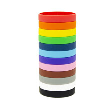 BRANDWINLITE Groothandel 12st/pack Multi-Kleur Silicone Rubber Polsbanden voor Feestjes, Evenementen, Sport