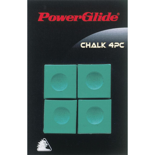 (One Size, Green) PowerGlide Chalk (Pack of 4)