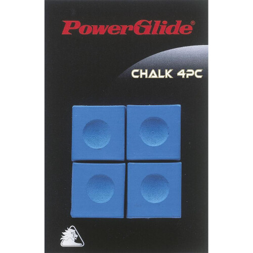 (One Size, Blue) PowerGlide Chalk (Pack of 4)