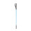 (26in, Bright Blue) Shires Threaded Leather Horse Riding Whip 2