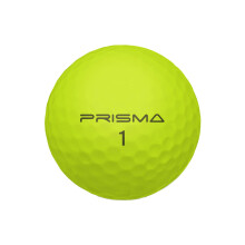 (One Size, Yellow) Masters Prisma Titanium Golf Balls (Pack Of 12)
