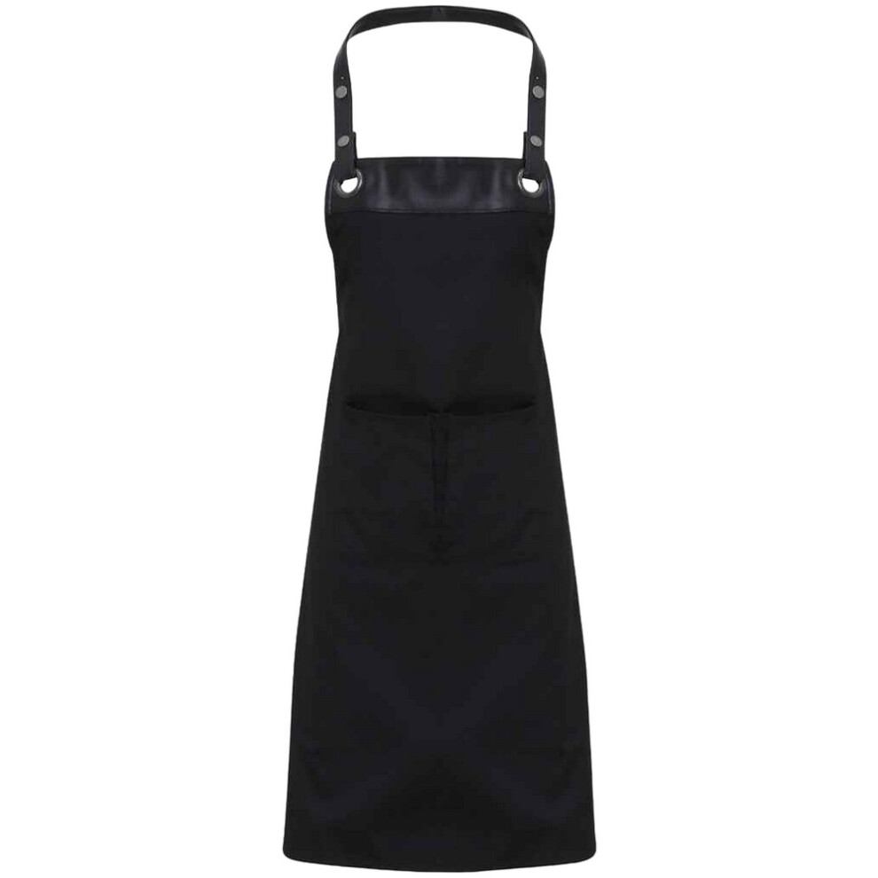 Premier (One Size, Black) Espresso Bib Apron