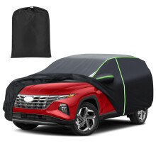 Mixsuper Liner Autohoes voor Hyundai Tucson 2004-2026, 7 Laags Waterdichte Autohoes met Ritsdeur