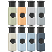 Mr. Pen - Clips à pain Squeeze et Lock, 8 pièces, couleurs Morandi, réutilisables