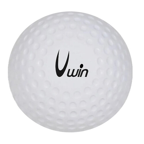 (One Size, White) Uwin Dimple Hockey Ball