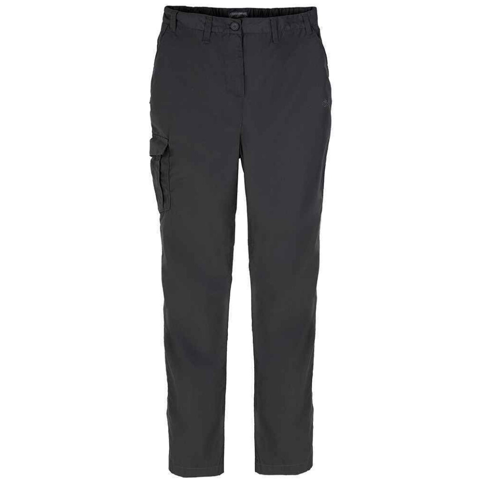 Craghoppers (18 Uk R, Carbon ) Womens/Ladies Expert Kiwi Trousers Grey