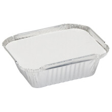 Caroline Foil Trays With Lids (Pack Of 12)