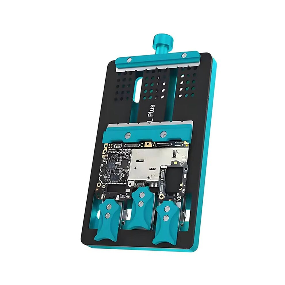 Rl-601L Universal Double-Slot Motherboard Fixture Phone Ic Chip Bga Pcb Motherboard Jig Board Holder Repair Tools 6031526680265