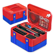 For 2 Large Storage Case Accessories Hard Carrying Hand Bag for 2 EVA Shell Cover B