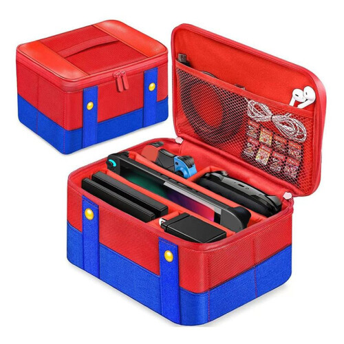For   2 Large Storage Case Accessories Hard Carrying Hand Bag for  2 EVA Shell Cover B