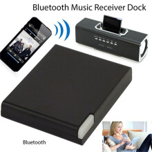 30Pin -Compatible 5.0 Audio Receiver Stero Wireless Music Adapter A2DP for / Speaker Sound Dock White