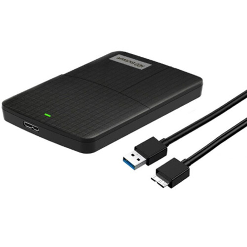 Gabinete USB 3.0 para HDD, Gabinete para Disco Rígido Externo  de 2,5 Polegadas, SSD de 2,5 Polegadas, Transmissão de Alta Velocidade de 5 Gbps 1