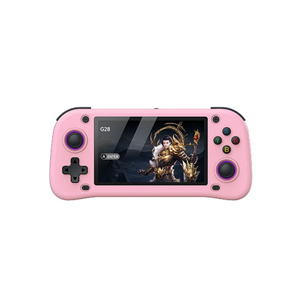 G28 Retro Handheld Video Game Console 64Gb 10000+Game 4.3 Inch Screen Linux Pocket Player For Psp/Ps1/N64 Simulator B 6031075789167