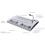 Charging Stand, Multifunctional LED Cooling Stand with Charging Station, 2 Controllers for PS5 PS5 SLIM Console Black 8