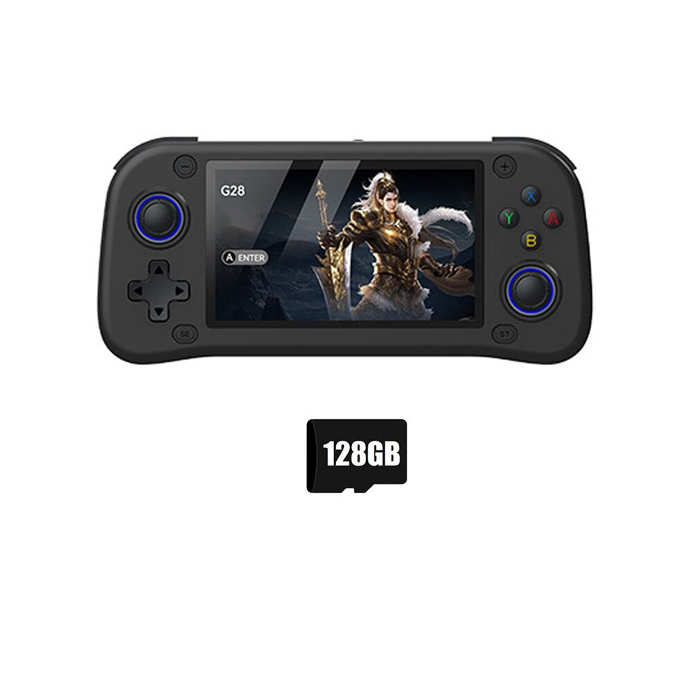 G28 Retro Handheld Video Game Console 128G 20000+Game 4.3 Inch Screen Linux Pocket Player For Psp/Ps1/N64 Simulator A 6033146250439