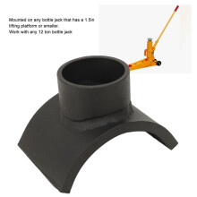 Adaptersattel für Wagenheber, Hochfester Hydraulischer Hubachssattel für 3-Zoll-Rohr, Schwarz, 12-Tonnen-Wagenheberachse