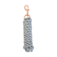 (2m, Light Grey/Rose Gold) Hy Horse Lead Rope