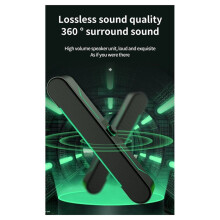 A39 Computer Speaker Surround Soundbar Speaker Wired Loudspeaker Stereo Subwoofer Sound Bar for Laptop PC Gamer
