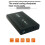 Caixa para HDD de 3,5 Polegadas USB 3.0 para  Gabinete para Disco Rígido Externo Adaptador para Leitor de Disco Rígido de Alta Velocidade Plugue 3